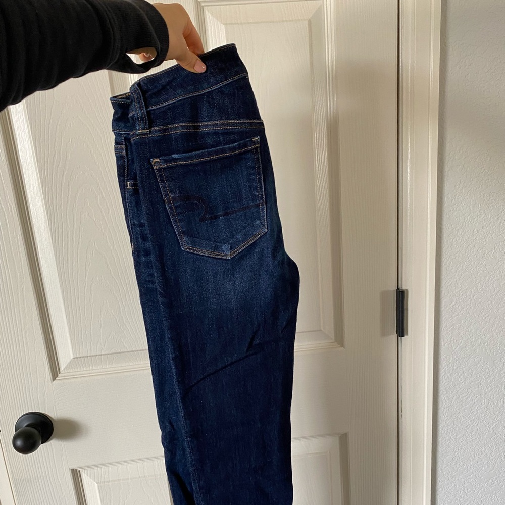 American Eagle High Rise Skinny Jeans